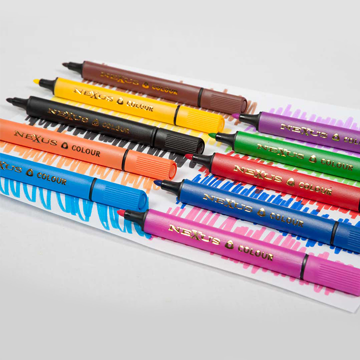 Triangular Colouring Pen Packs - Early Years Direct