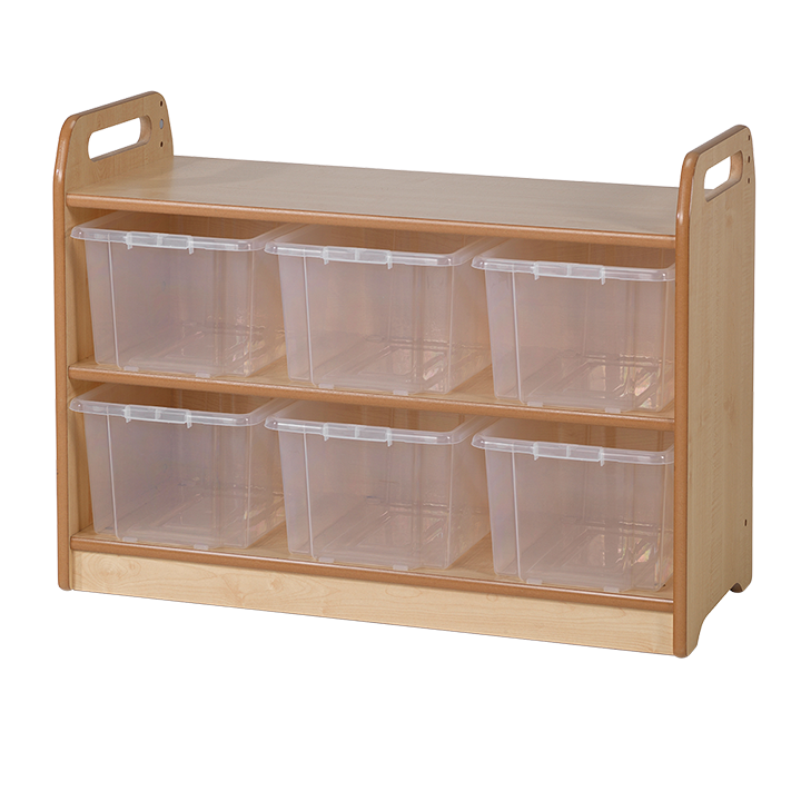 Storage Units - display & mirror back - Early Years Direct