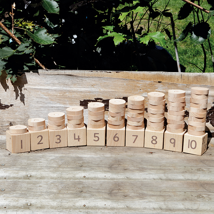 Natural Number Stacker - Early Years Direct