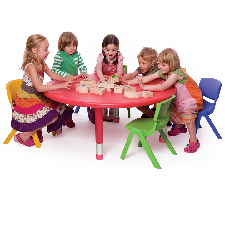 Plastic Table - Round - Early Years Direct