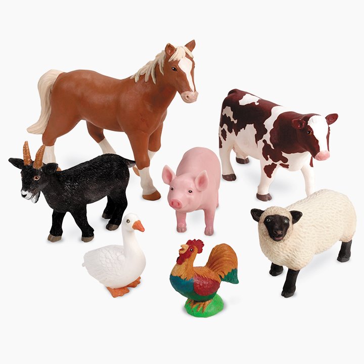 Kids Toy Farm Animals Tube Animal Explorer – MightyToy, 60% OFF