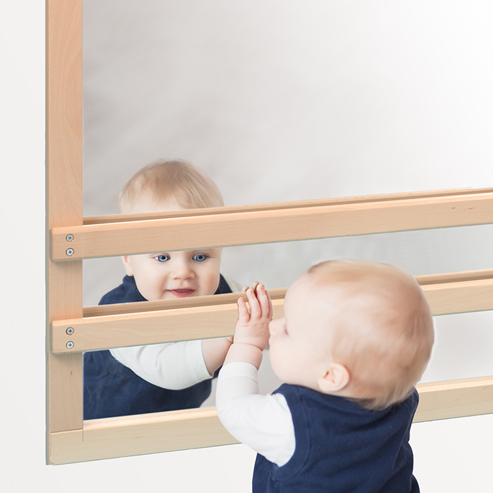 Infant shop wall mirror