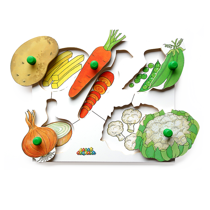 Veg Peg Puzzles - Early Years Direct