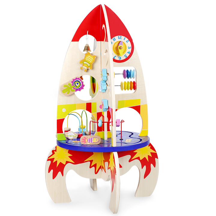 Wood multi hot sale activity rocket