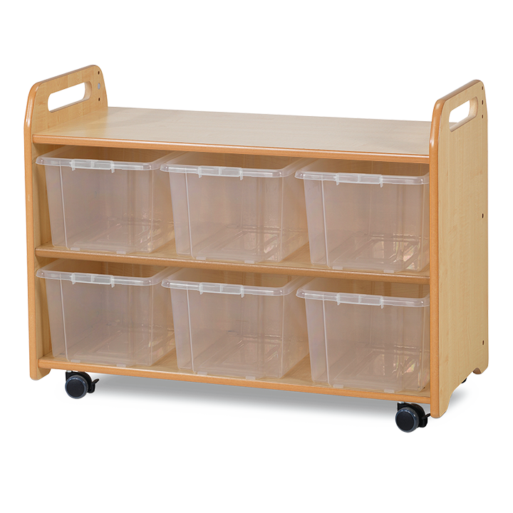 Storage Units - display & mirror back - Early Years Direct