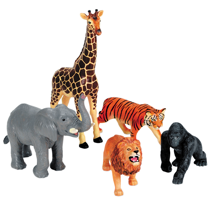 Jungle store animals toys